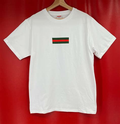 supreme gucci box logo shirt|supreme box logo stockx.